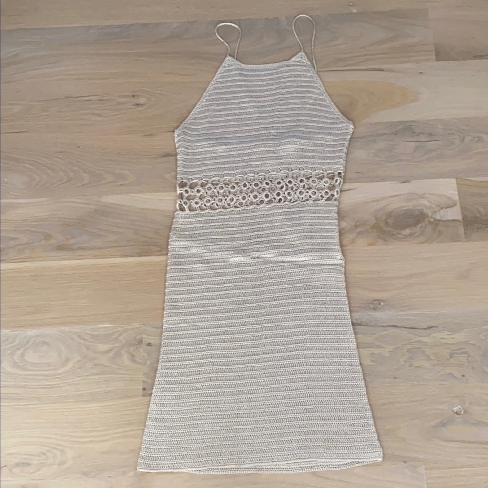 Lovers + Friends crochet dress